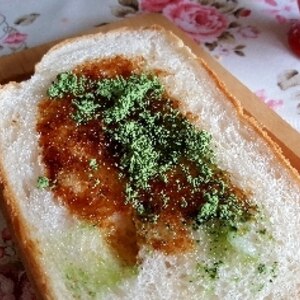 黒蜜と抹茶のトースト